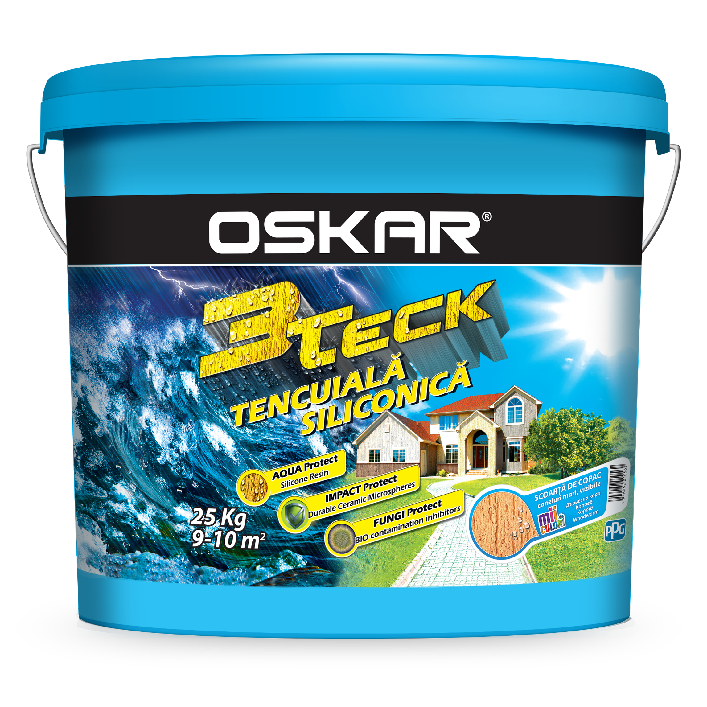 OSKAR 3Teck Scoarță de Copac